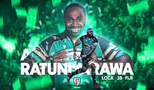 Api Ratuniyarawa joins Irish